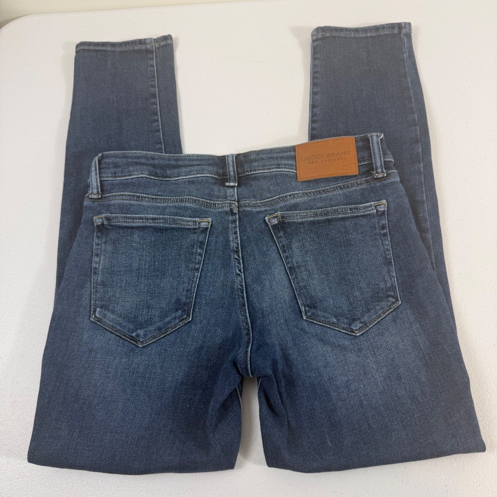 Lucky Brand Lolita Skinny Jeans Womens 6/28 Regular Dark Wash Blue 7WP10326 - Picture 3 of 10